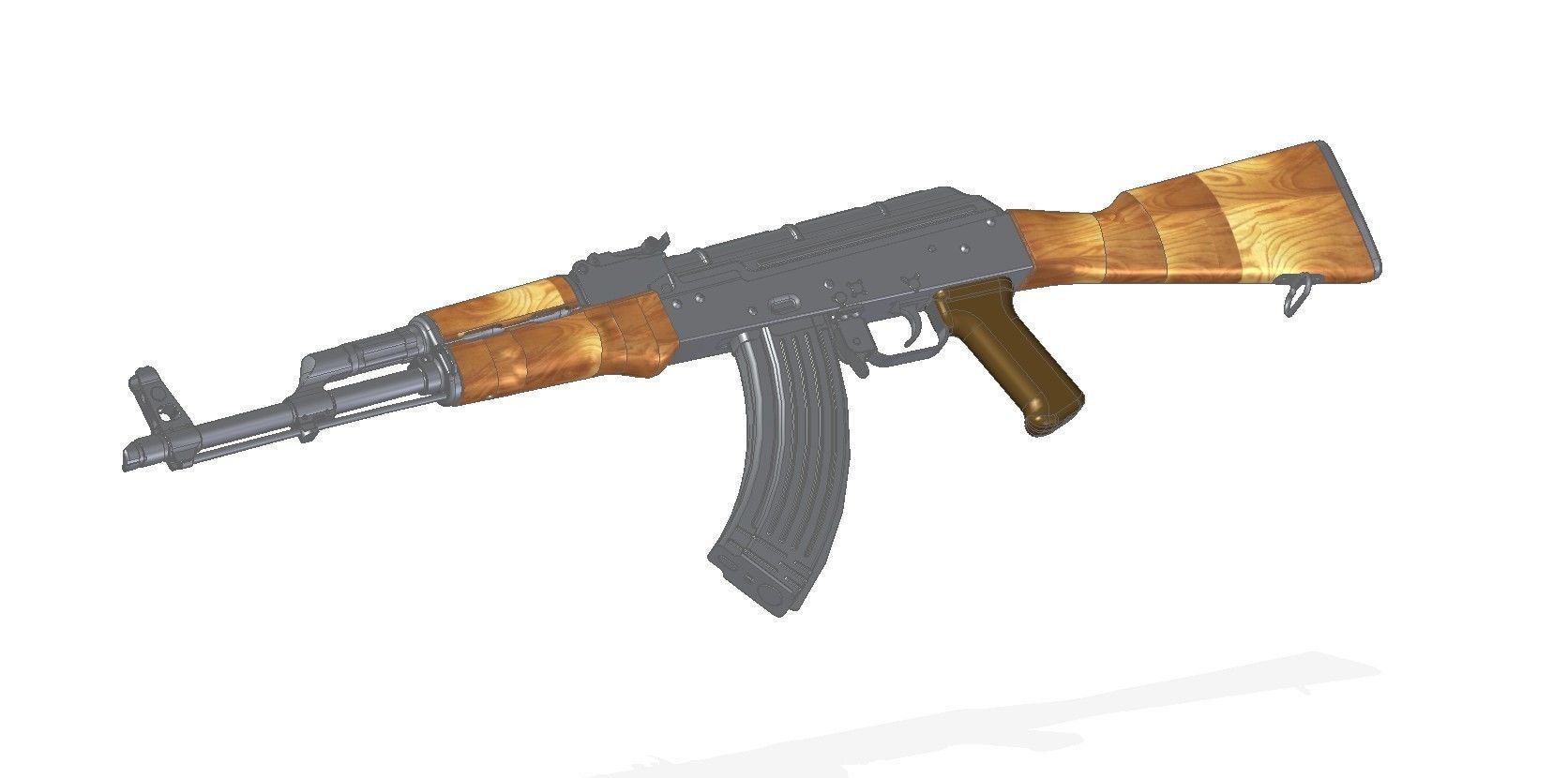 AKM 6P1 3D model_6