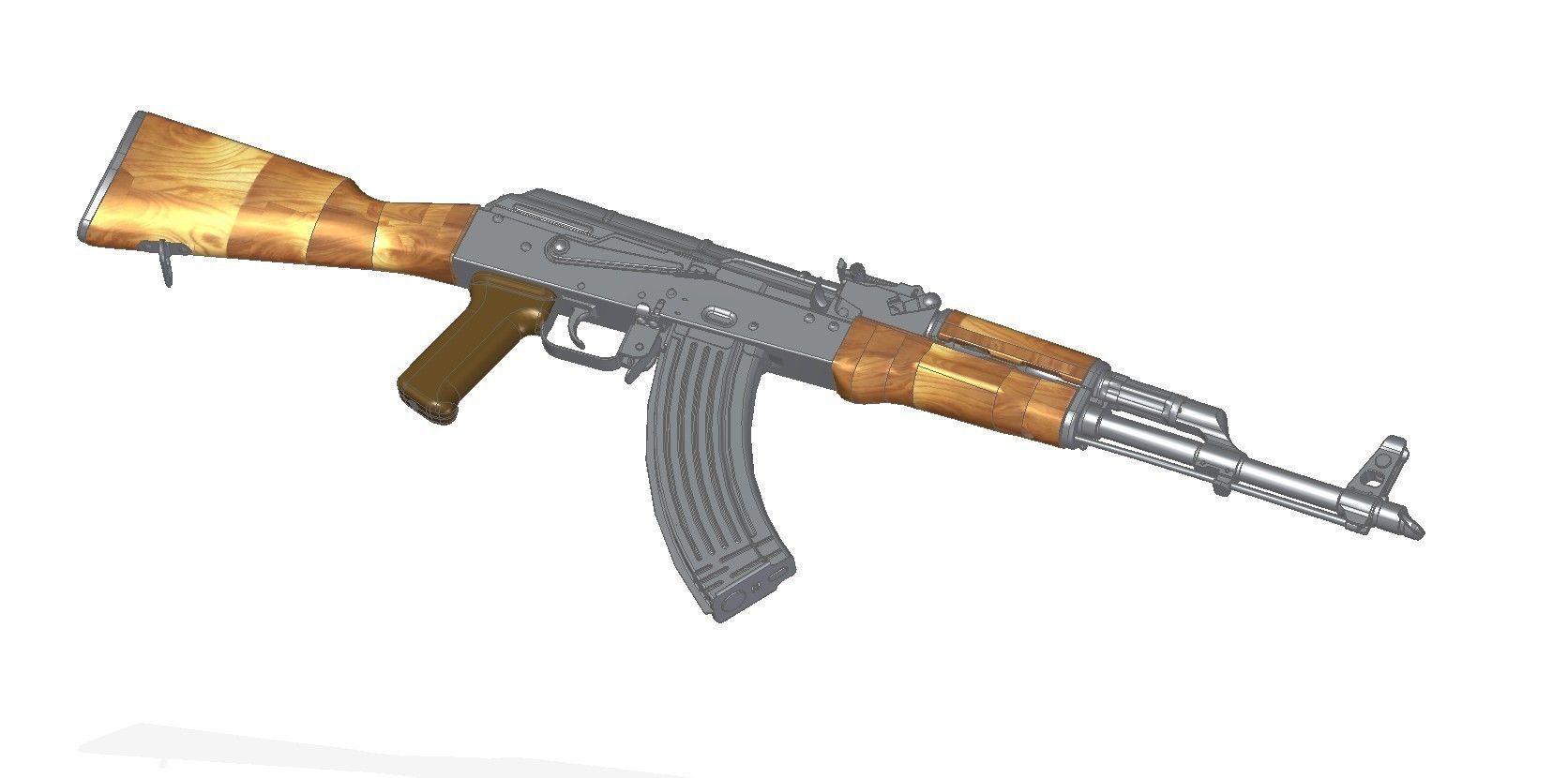 AKM 6P1 3D model_9