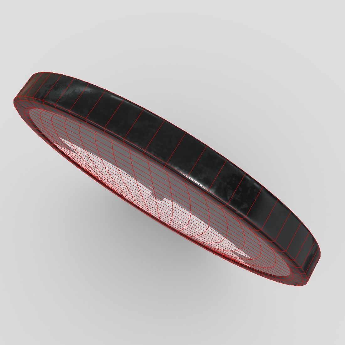 CC0 - Wall Clock 3 Free low-poly 3D model_8