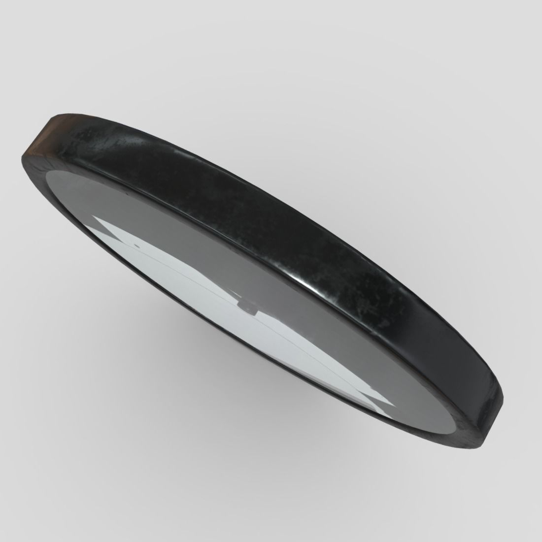 CC0 - Wall Clock 3 Free low-poly 3D model_7
