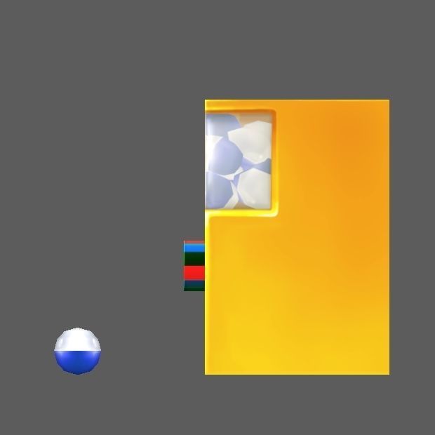Capsule Machine Low-poly 3D model_5