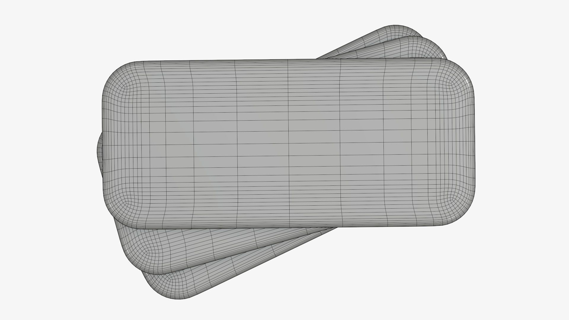 Gold bars 03 3D model_7