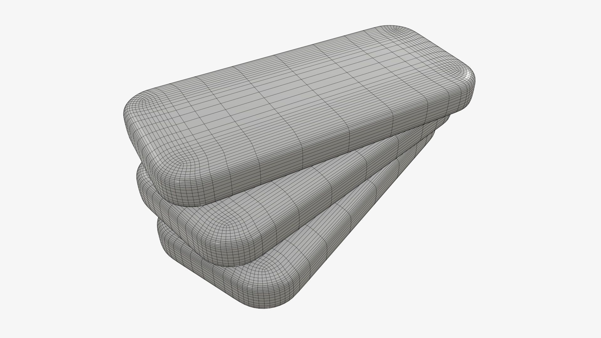 Gold bars 03 3D model_6