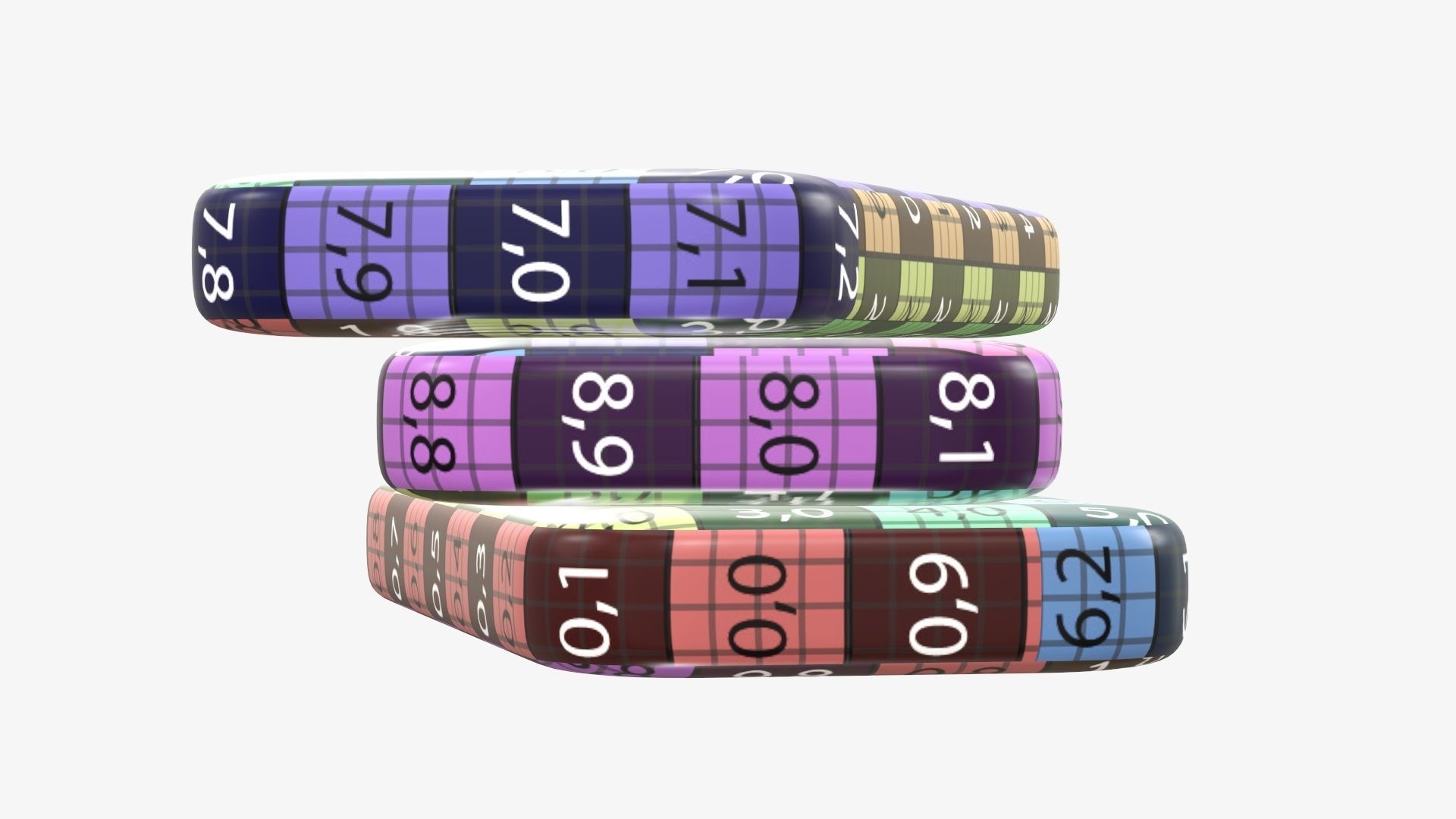 Gold bars 03 3D model_14