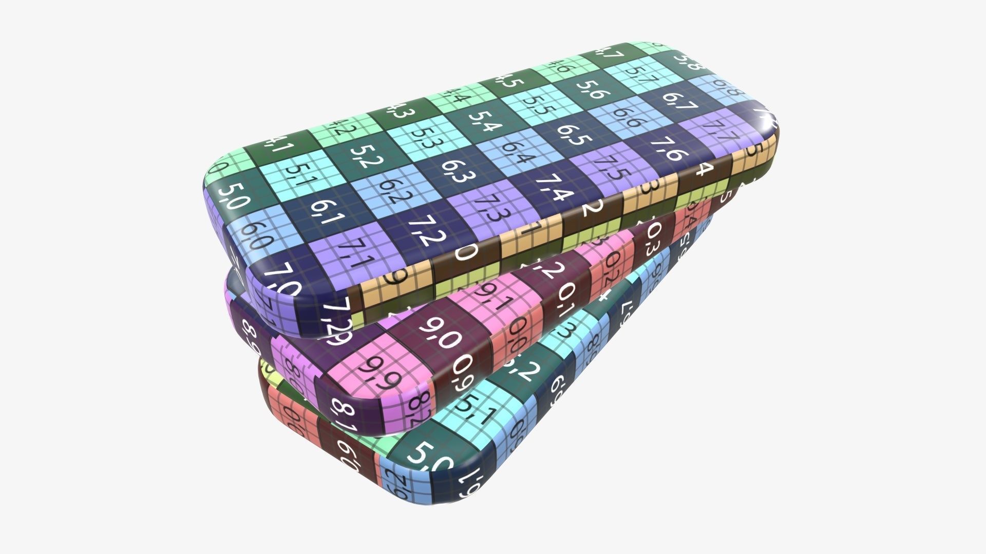 Gold bars 03 3D model_11