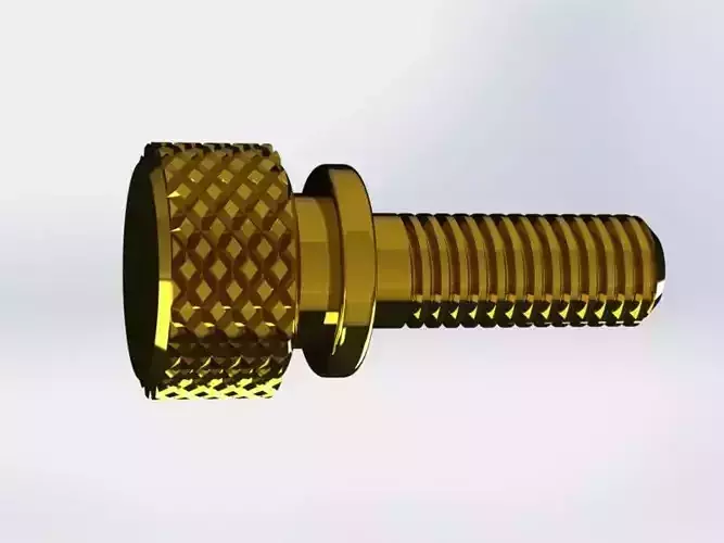 Thumb Screw with Knurled Head