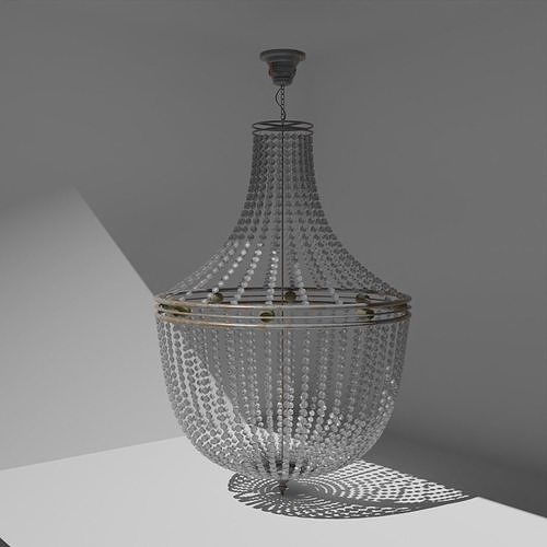 Crystal Chandelier Free 3D model