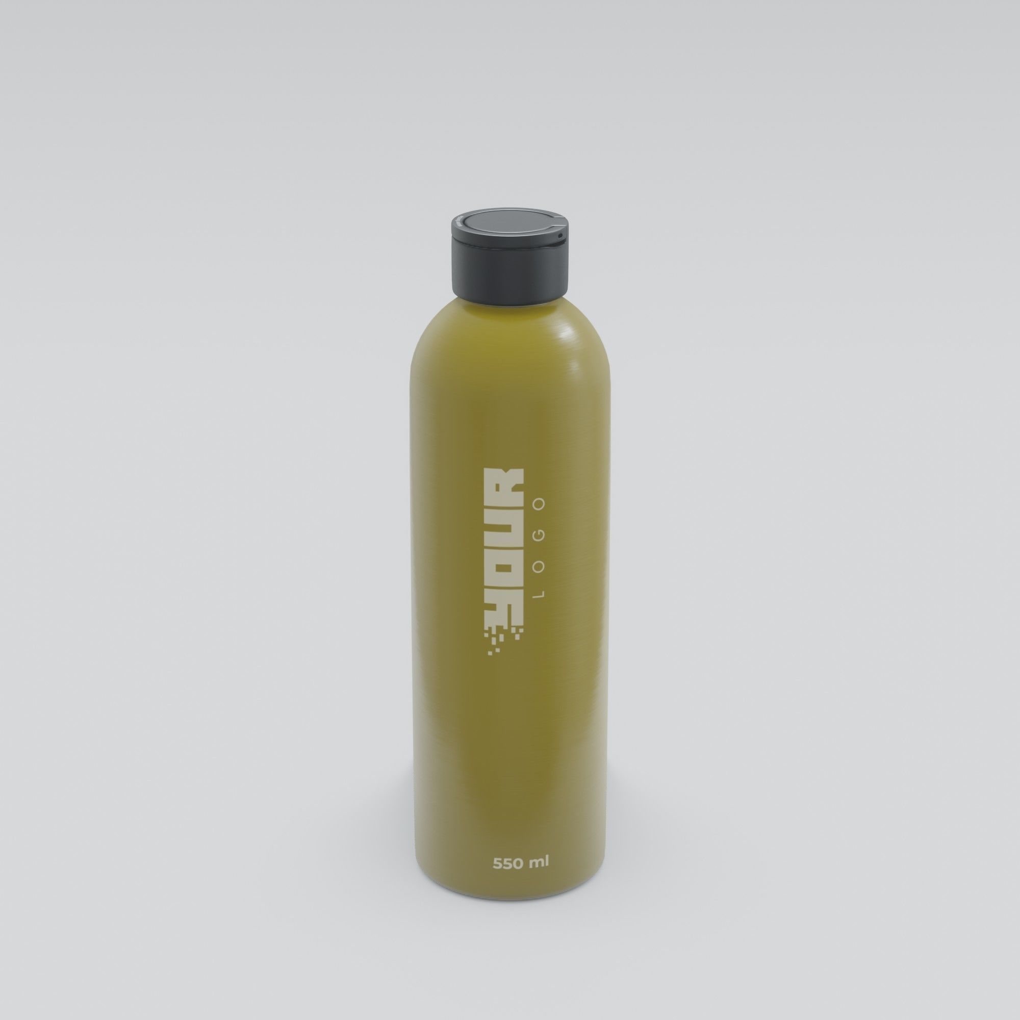 Water Bottle 3D model_33