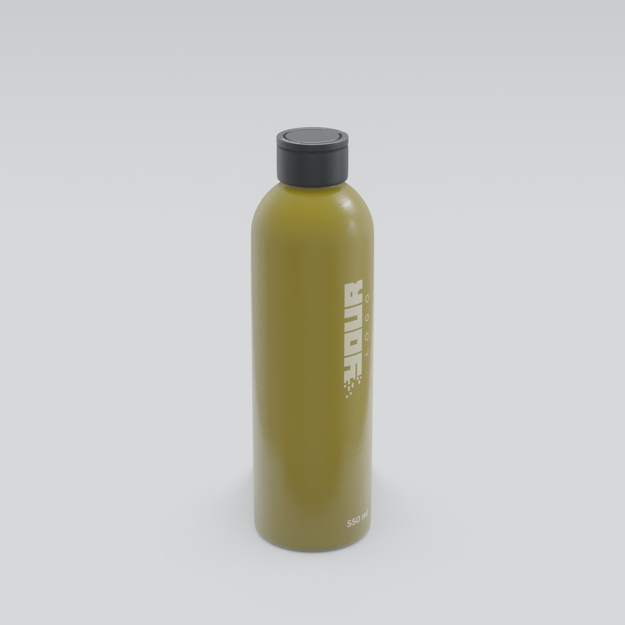 Water Bottle 3D model_36
