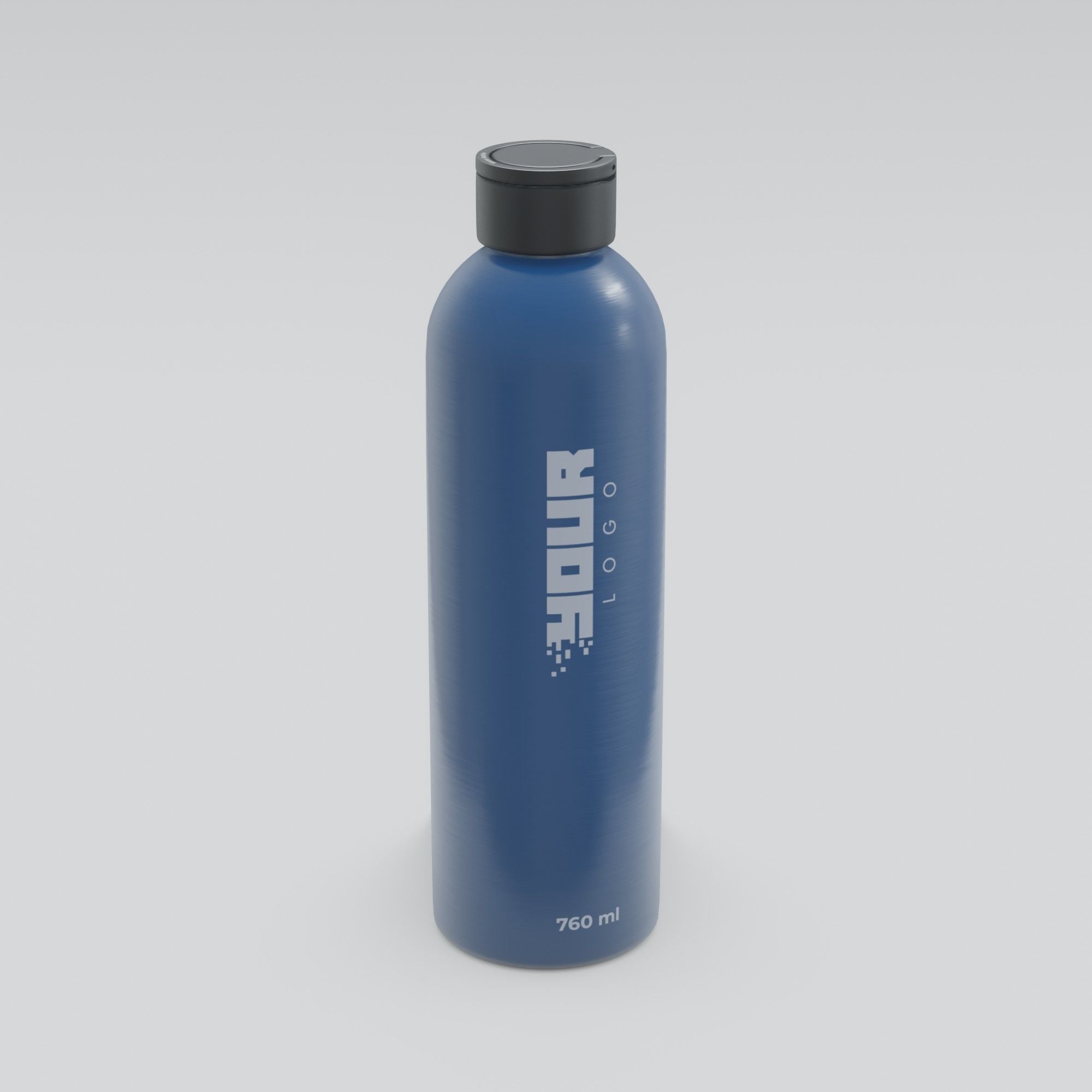 Water Bottle 3D model_10