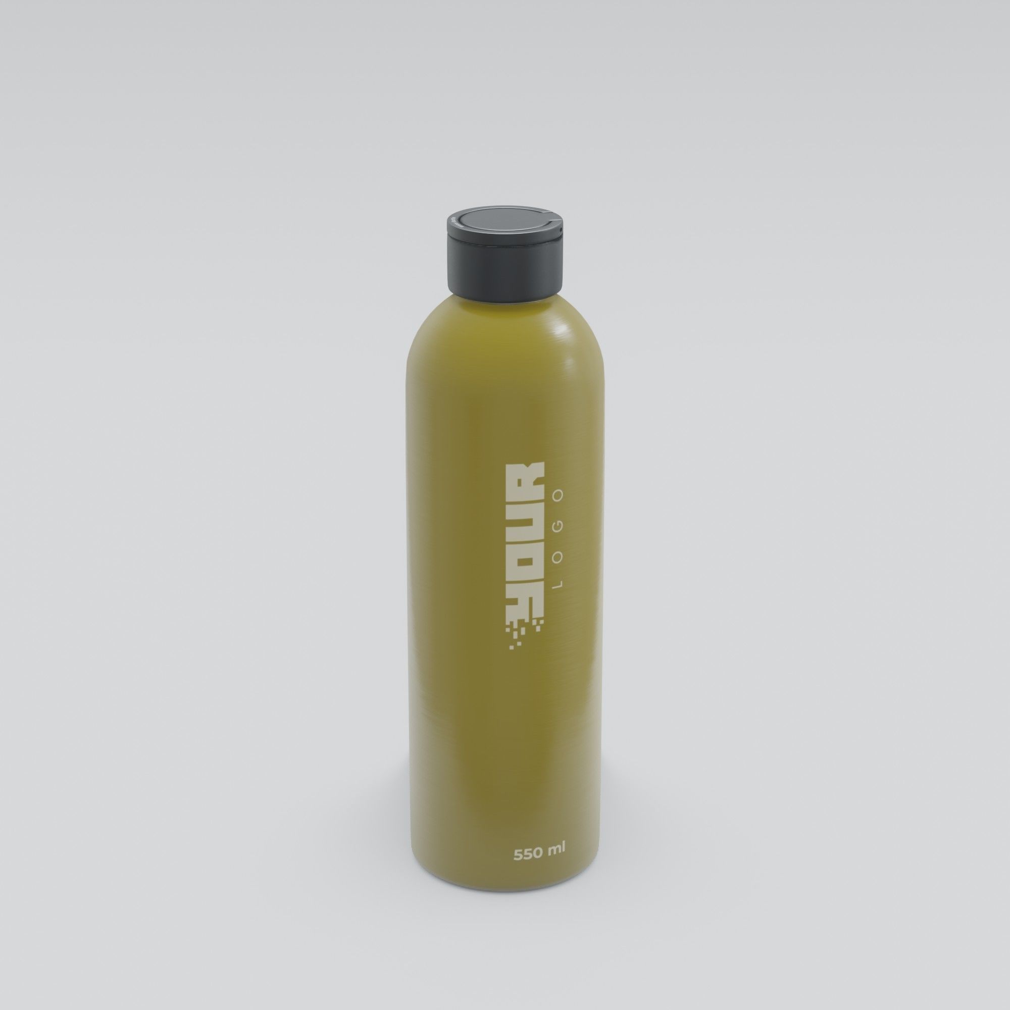 Water Bottle 3D model_34