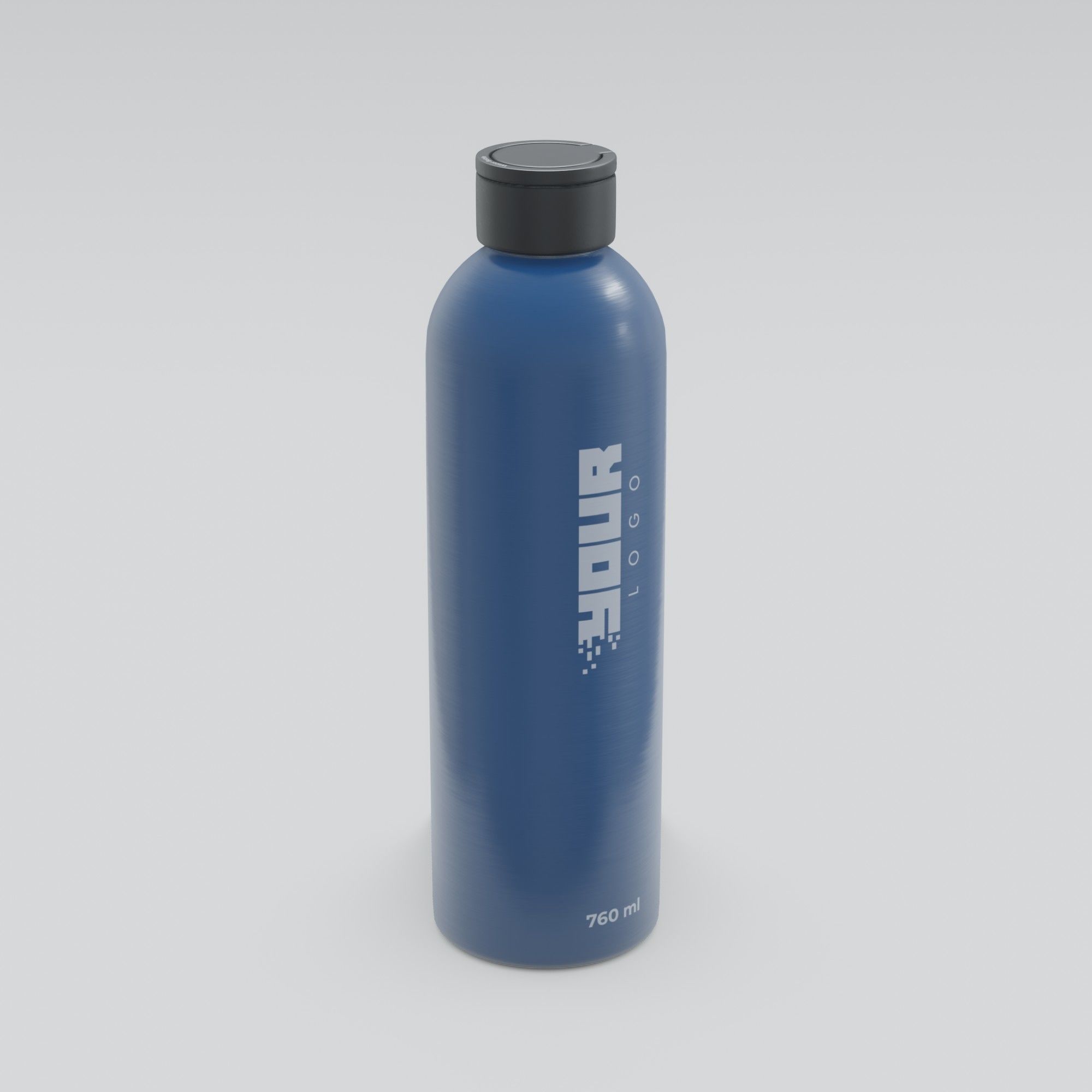 Water Bottle 3D model_11