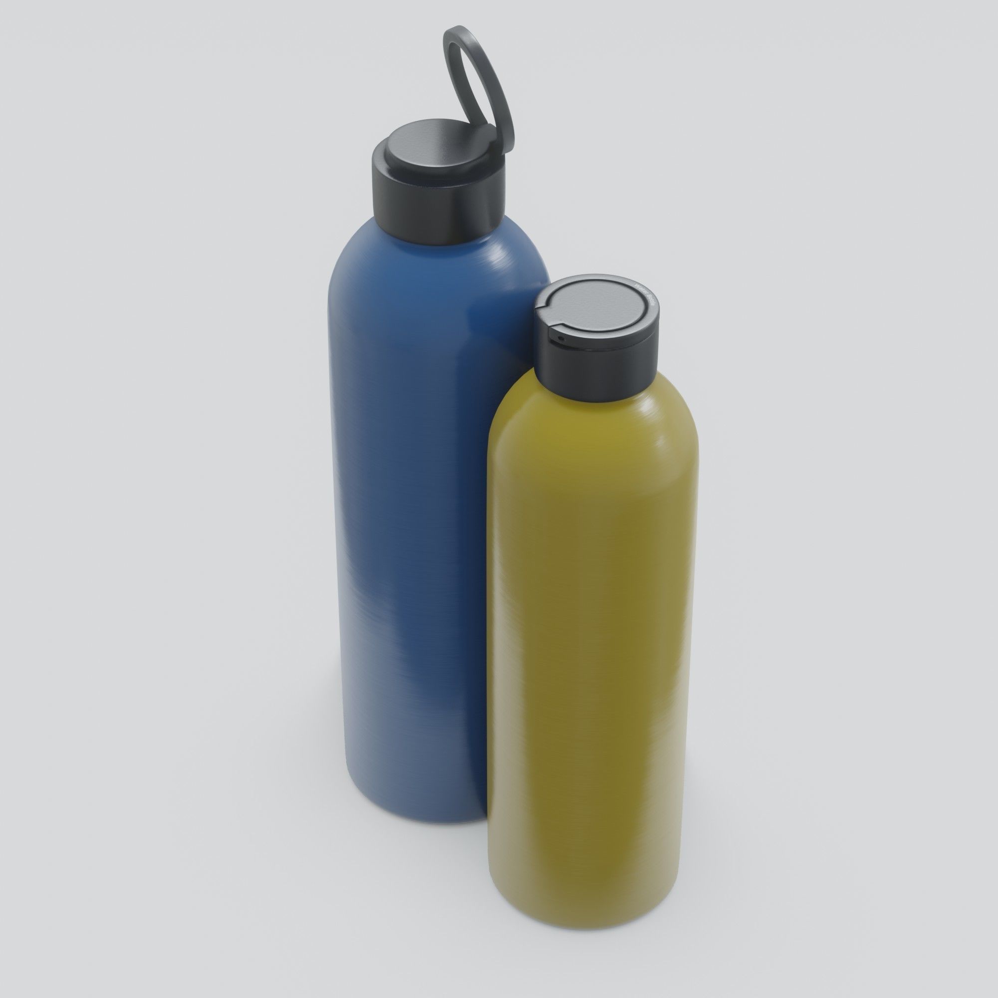 Water Bottle 3D model_4