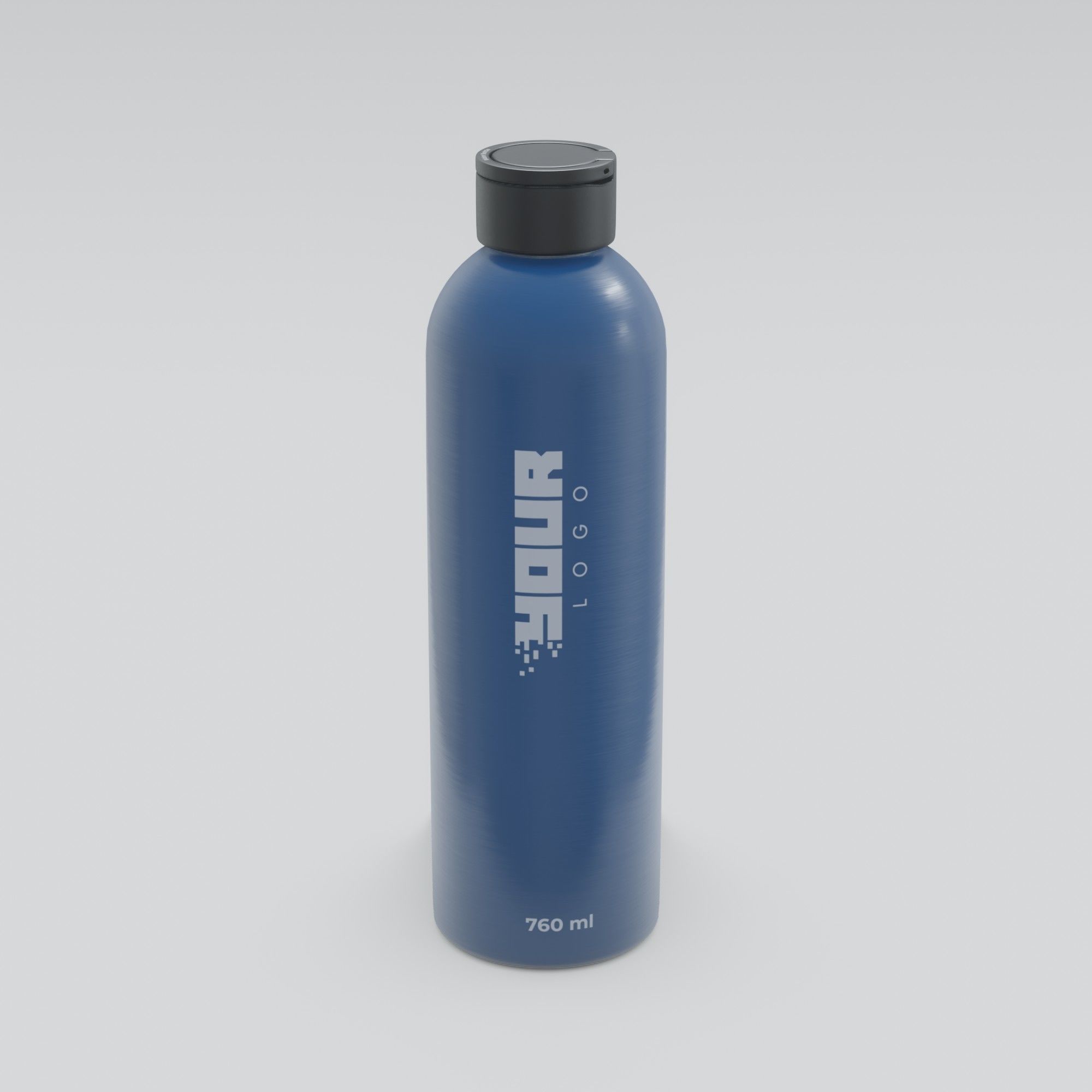 Water Bottle 3D model_9