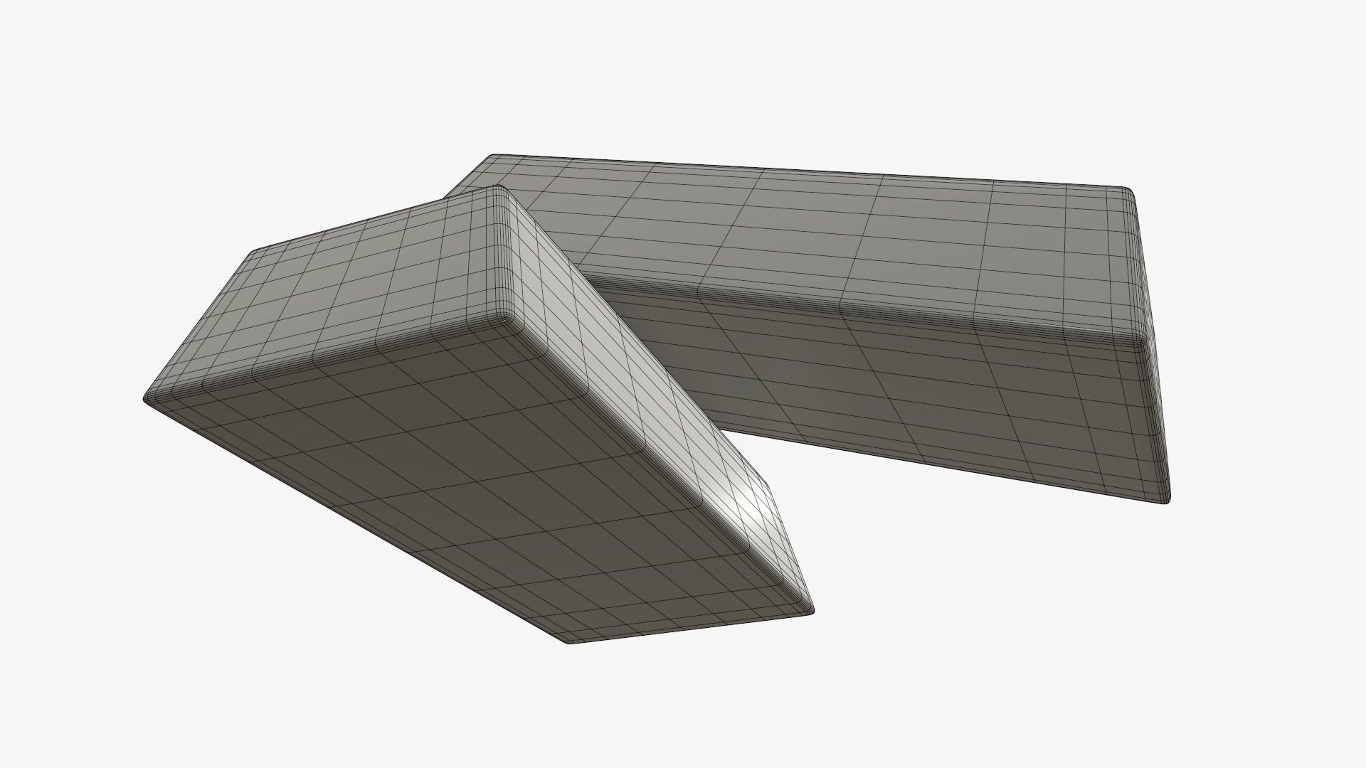 Gold bars 04 3D model_8