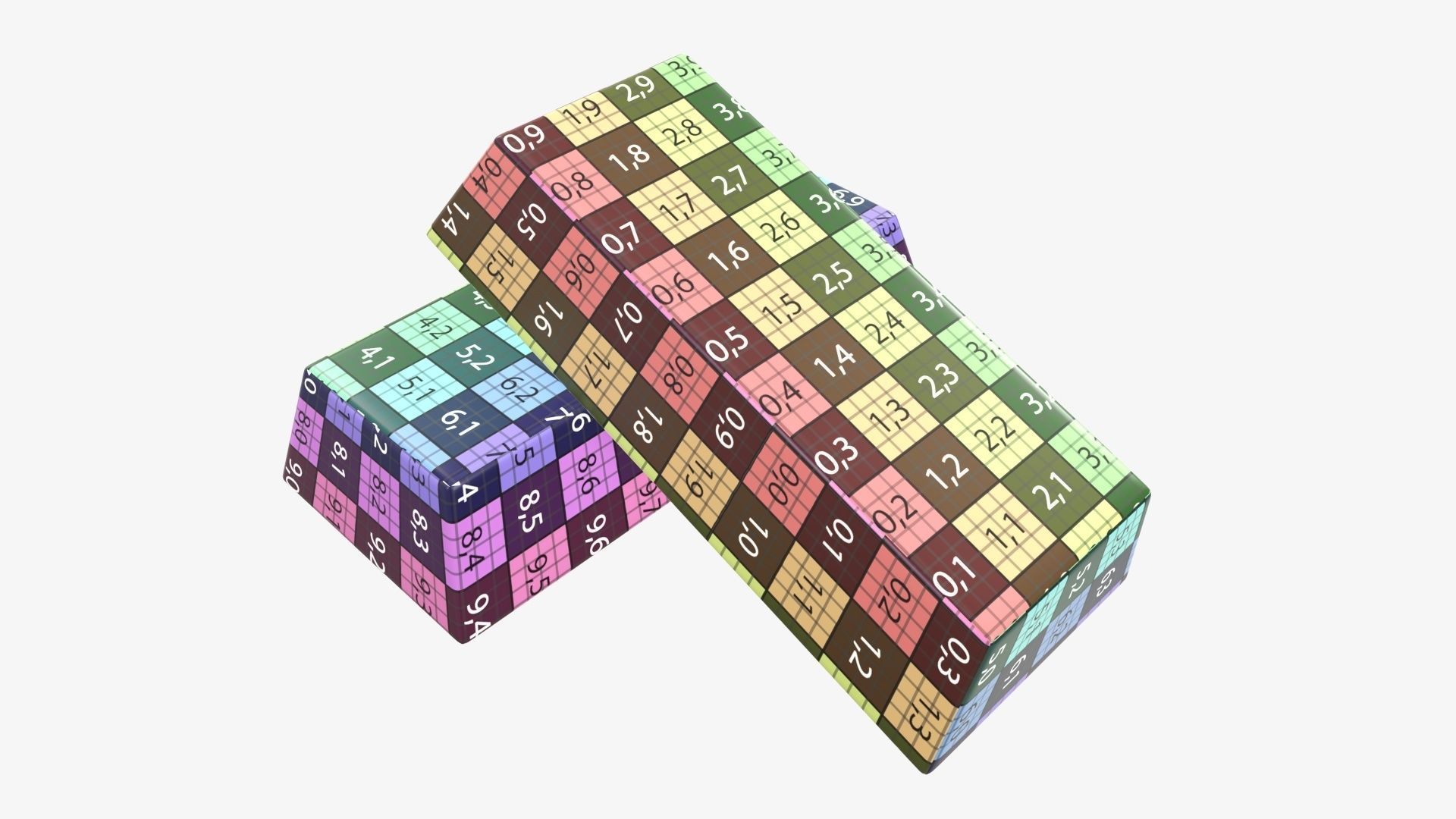 Gold bars 04 3D model_11