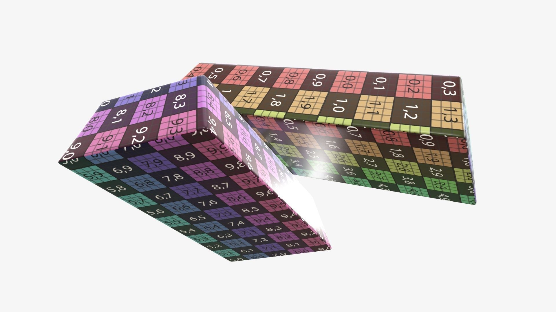 Gold bars 04 3D model_13