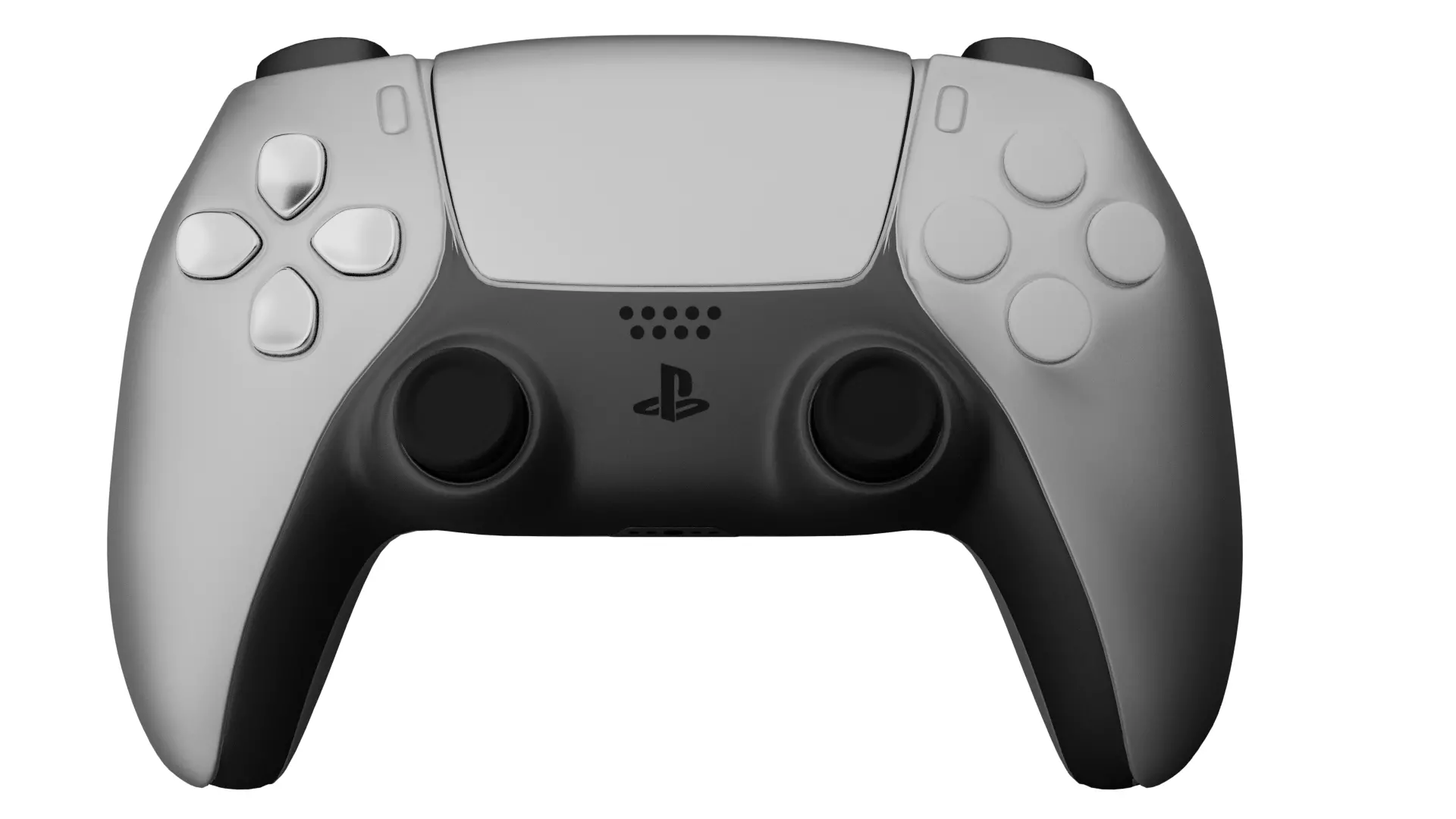 PS5 3D Model controller 3D model_0