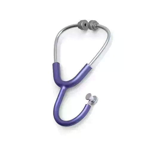 Classic Stethoscope 3D print model