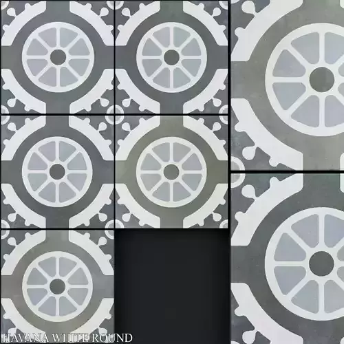 Peronda Havana White Round 3D model