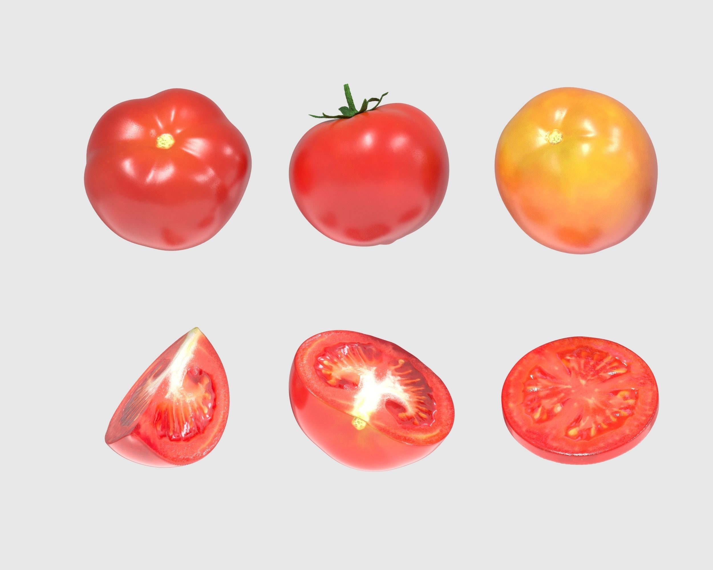 Tomatoes 3D model_5