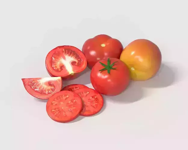 Tomatoes 3D model