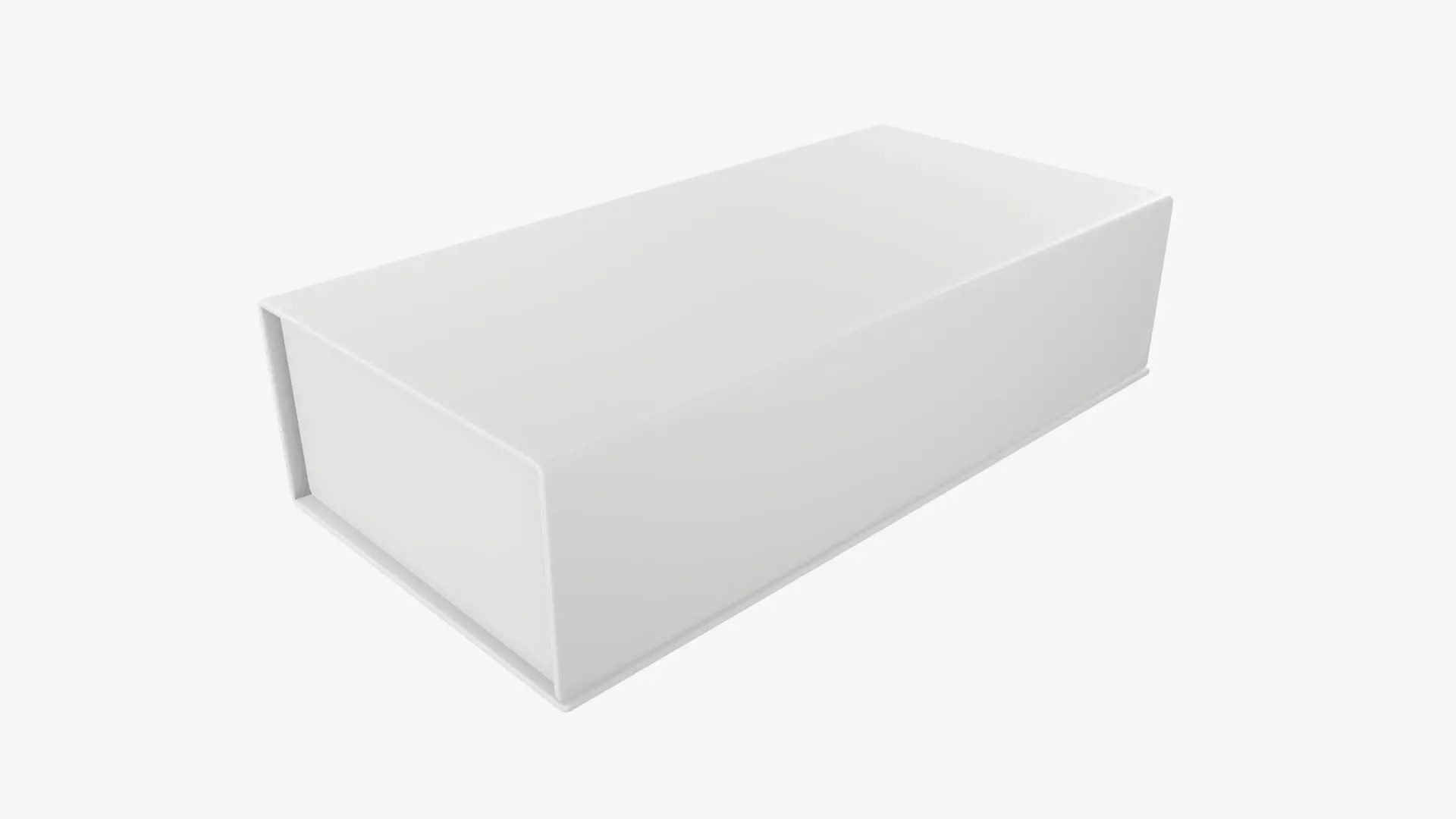 Magnetic cardboard gift box 01 3D model_0