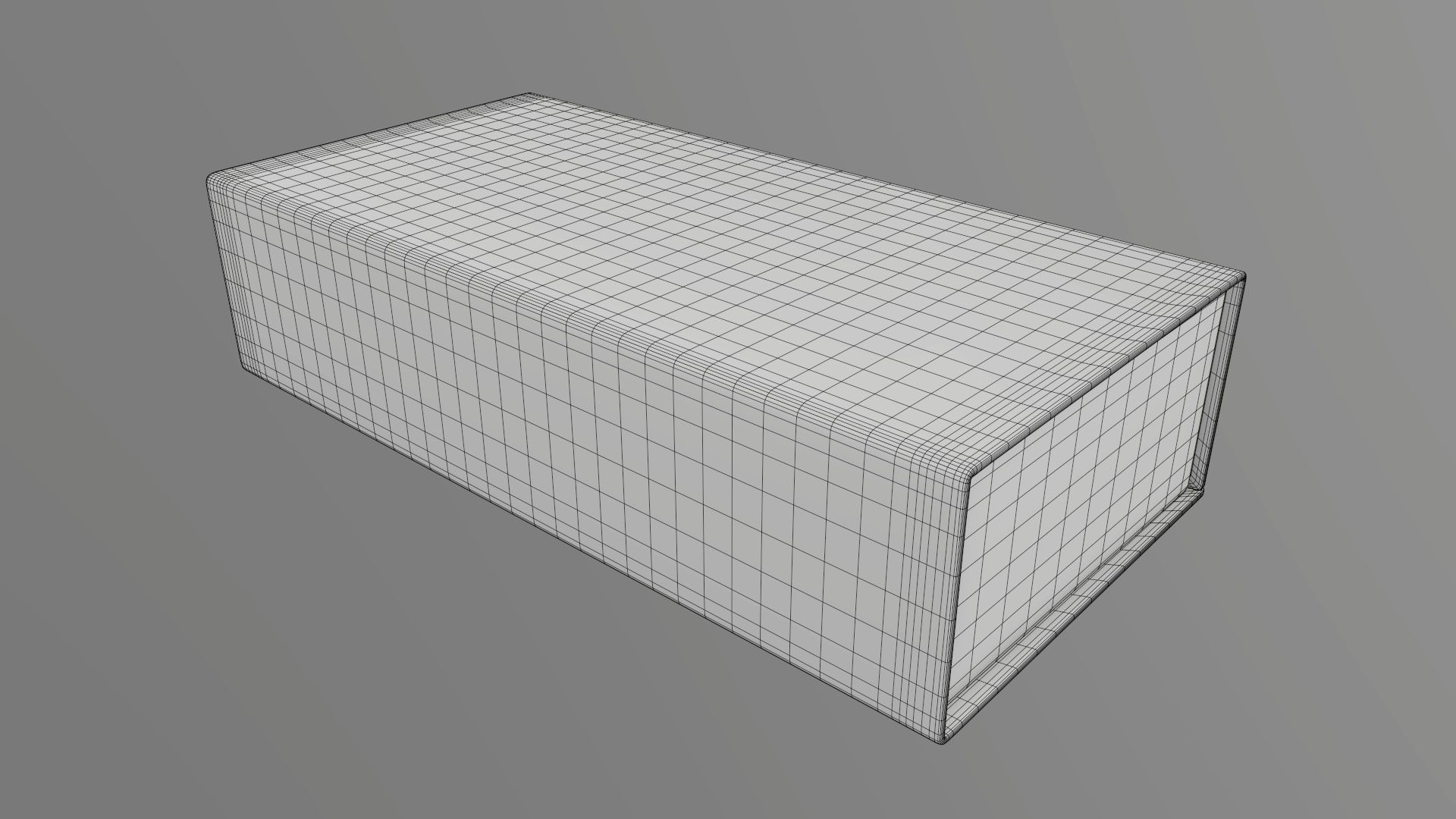 Magnetic cardboard gift box 01 3D model_7