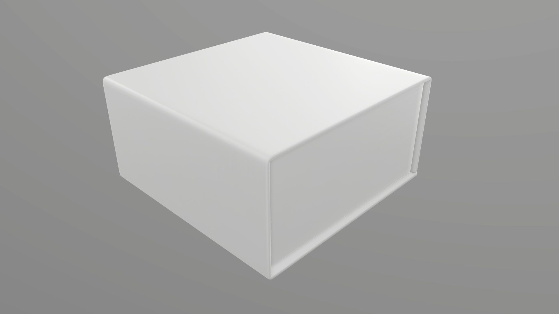 Magnetic cardboard gift box 02 3D model_2