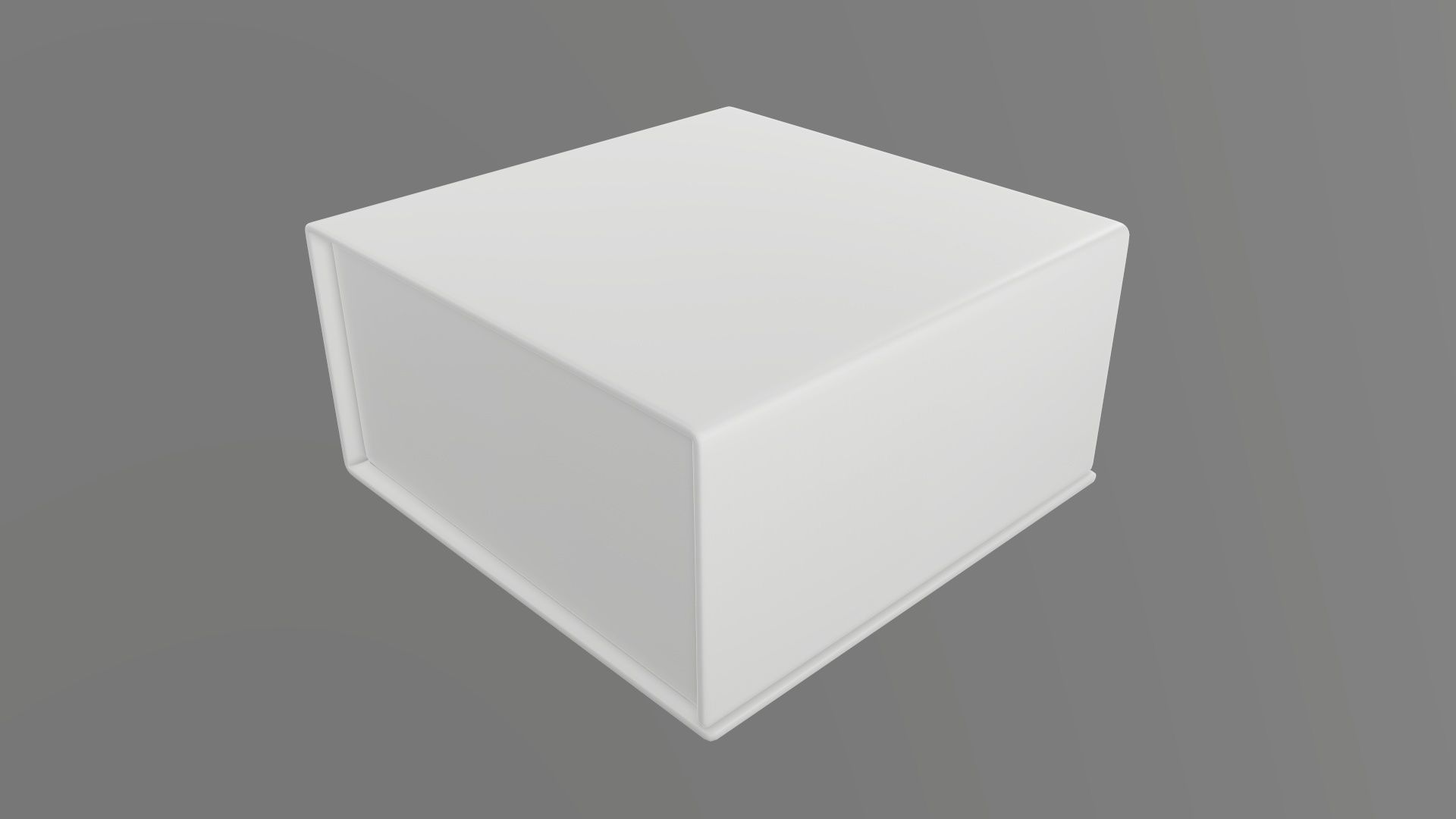 Magnetic cardboard gift box 02 3D model_1