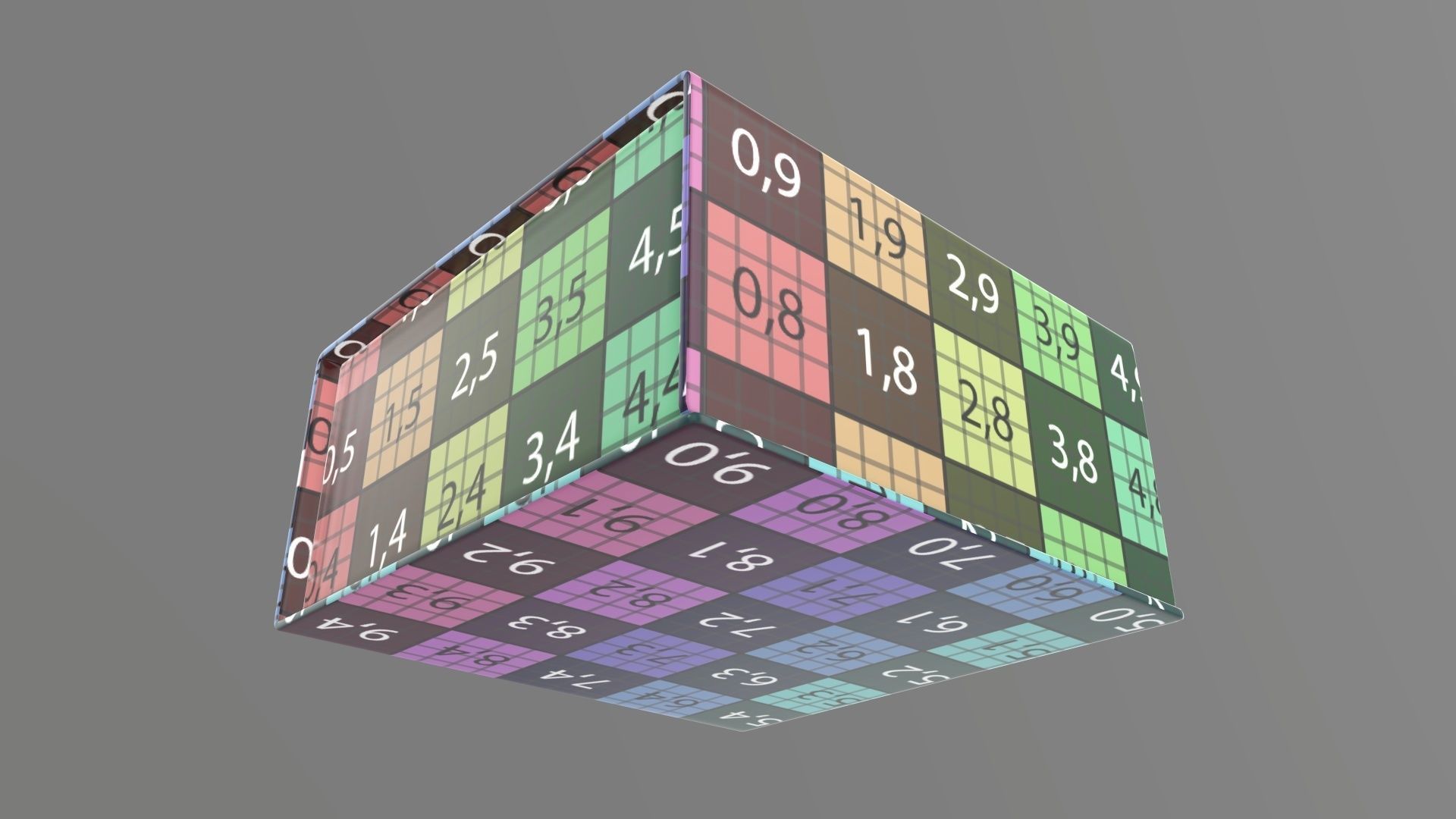 Magnetic cardboard gift box 02 3D model_15