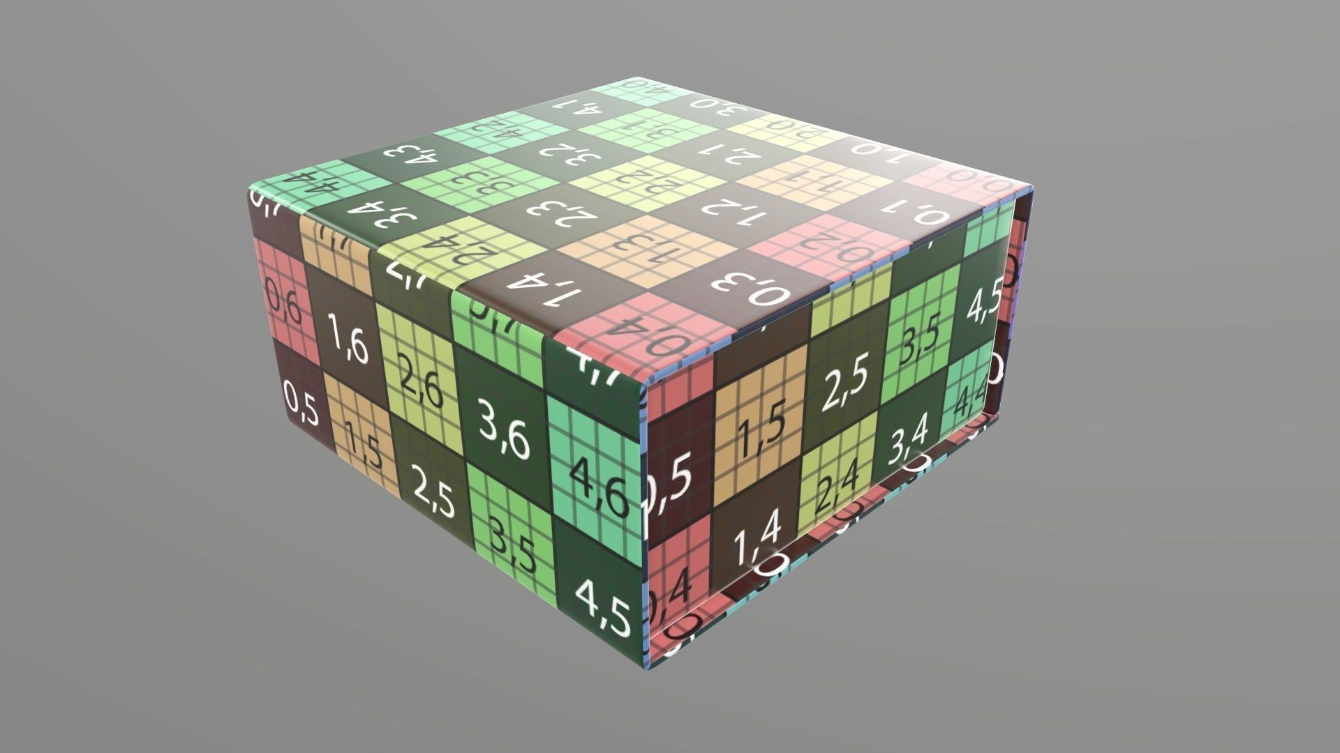 Magnetic cardboard gift box 02 3D model_12