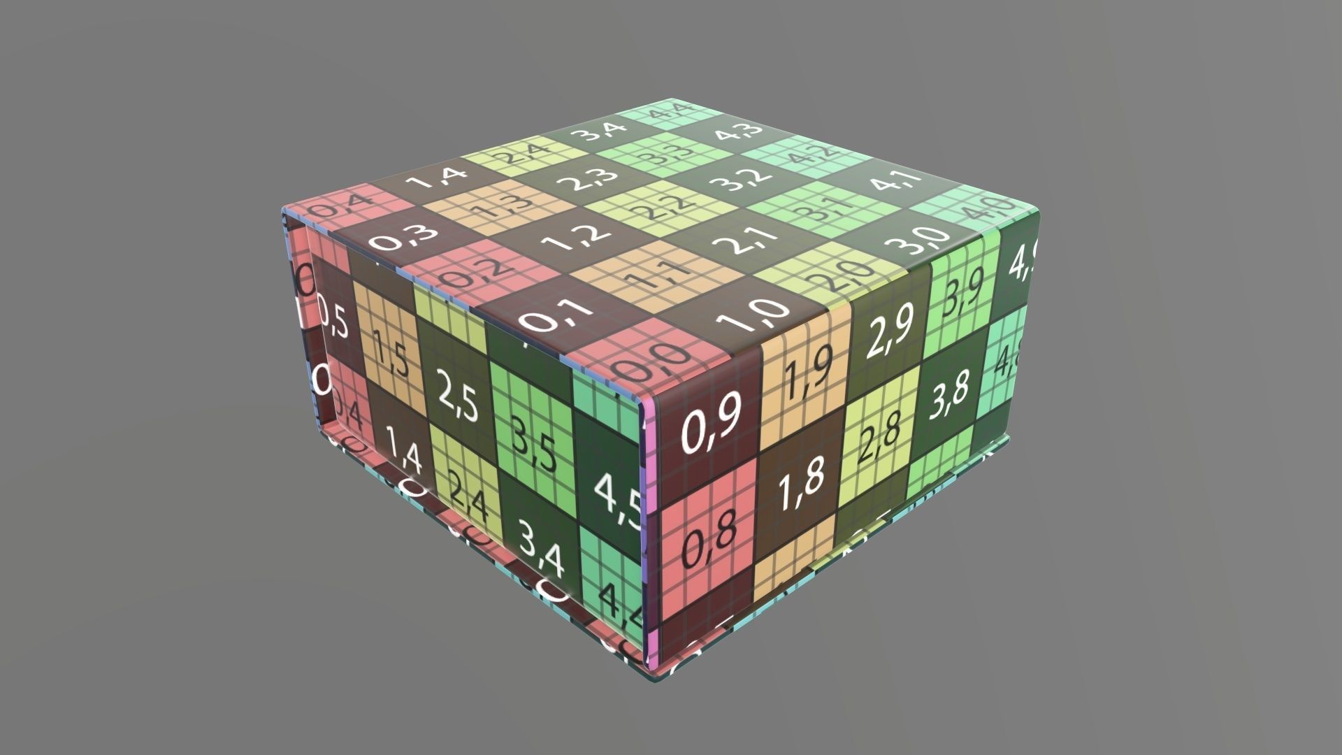 Magnetic cardboard gift box 02 3D model_11