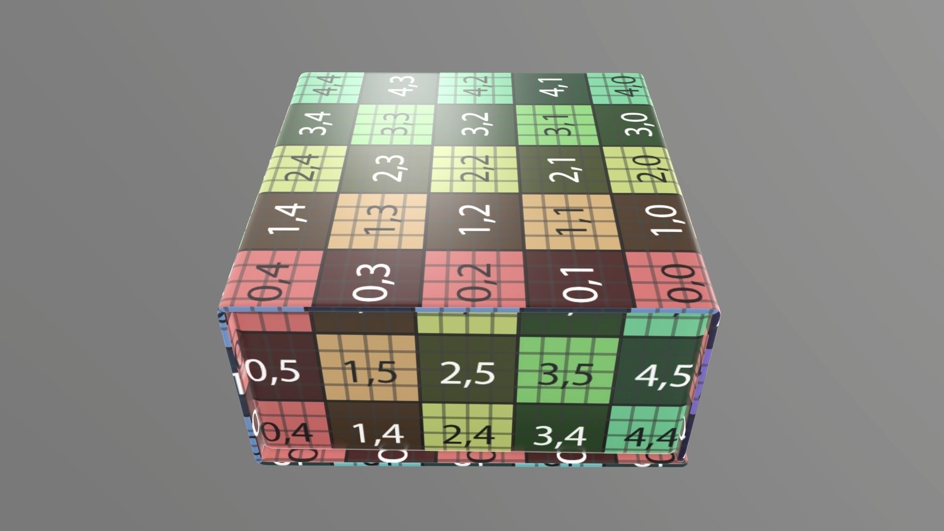 Magnetic cardboard gift box 02 3D model_14