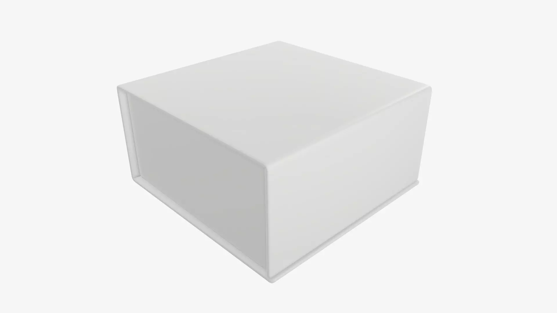 Magnetic cardboard gift box 02 3D model_0
