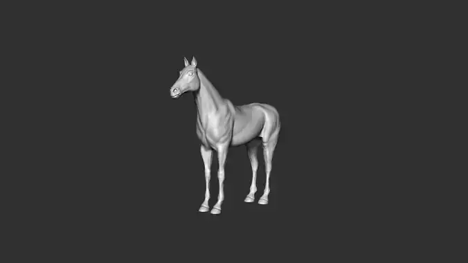 Horse 3D model