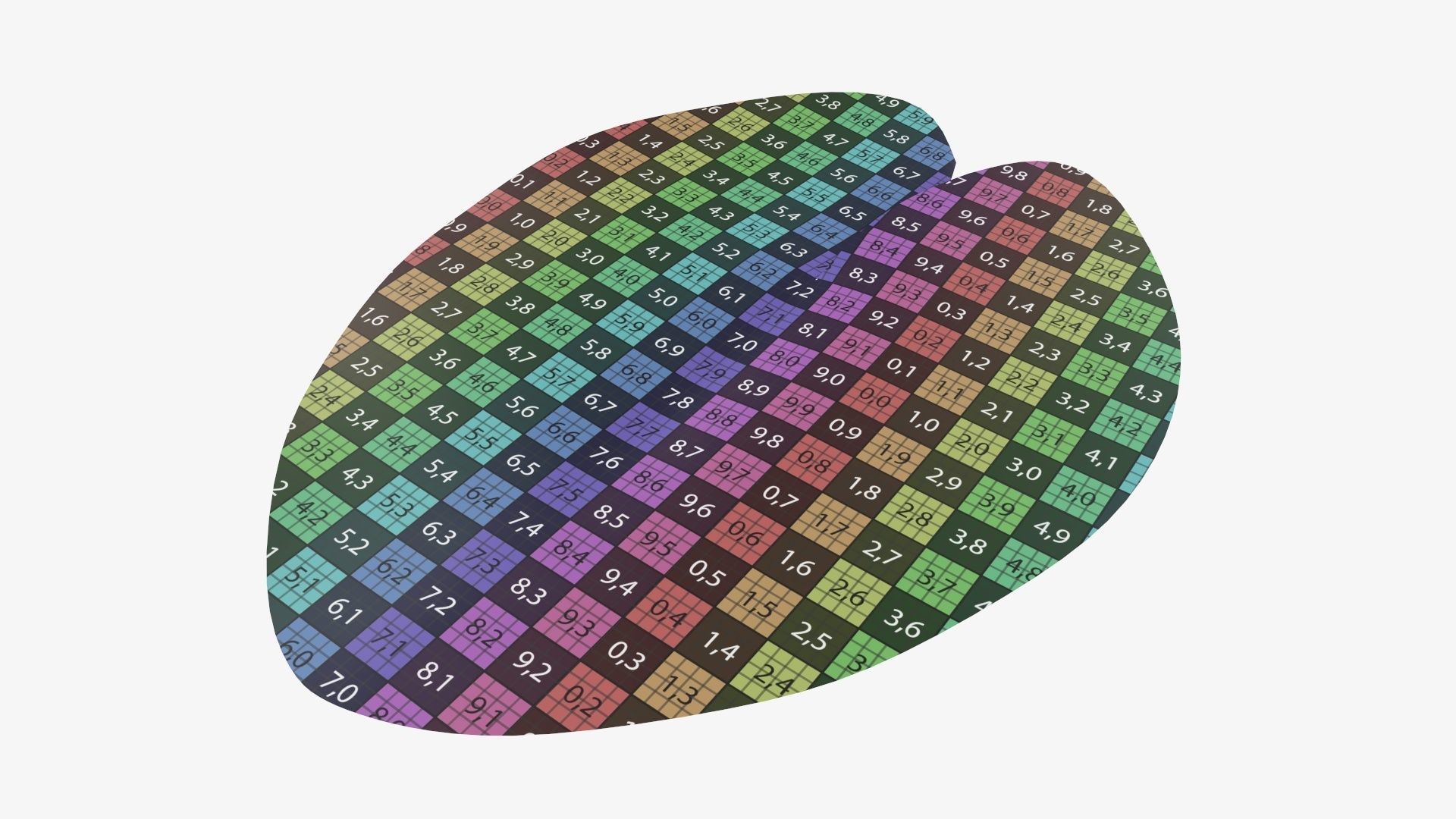 Water lily leaf 3D model_6