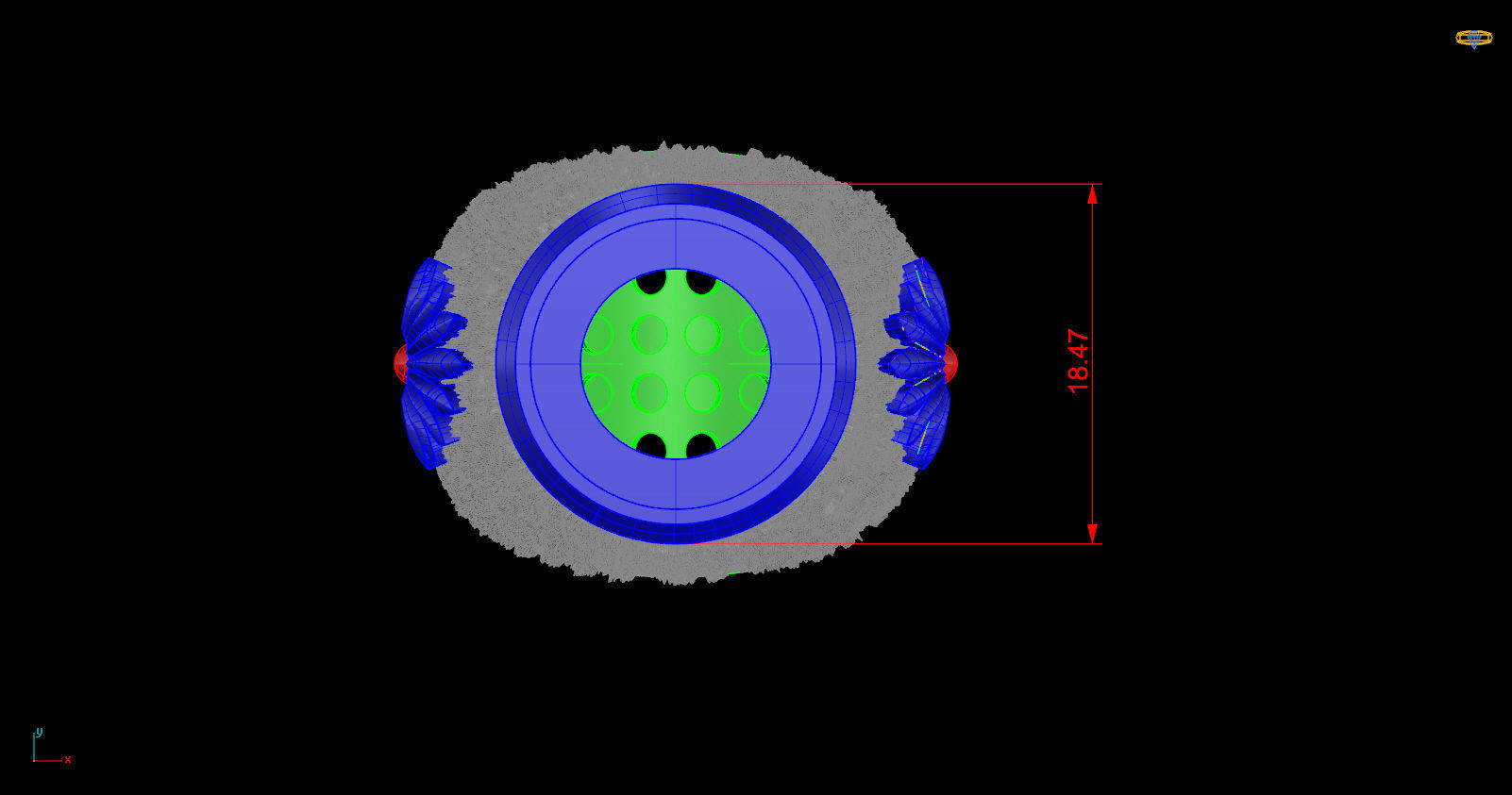 HAMSA RING FOR MAN 3D print model_3