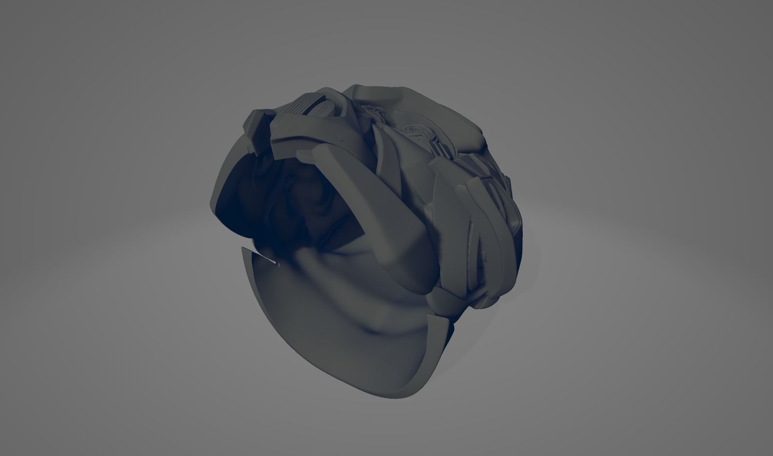 Bumblebee Normal mode Wearable Helmet - TF4 - for 3d print 3D print model_5