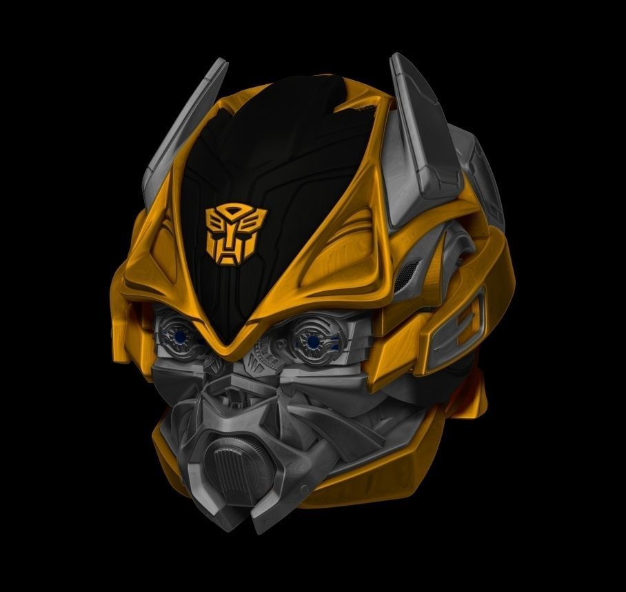 Bumblebee Normal mode Wearable Helmet - TF4 - for 3d print 3D print model_1