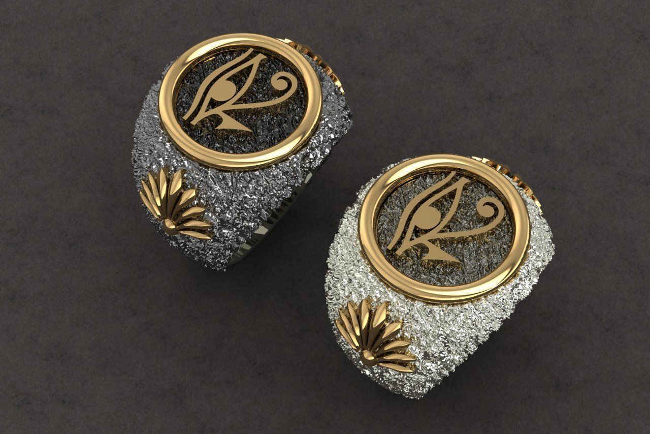 SYMBOL RINGS 3D Model Collection_3