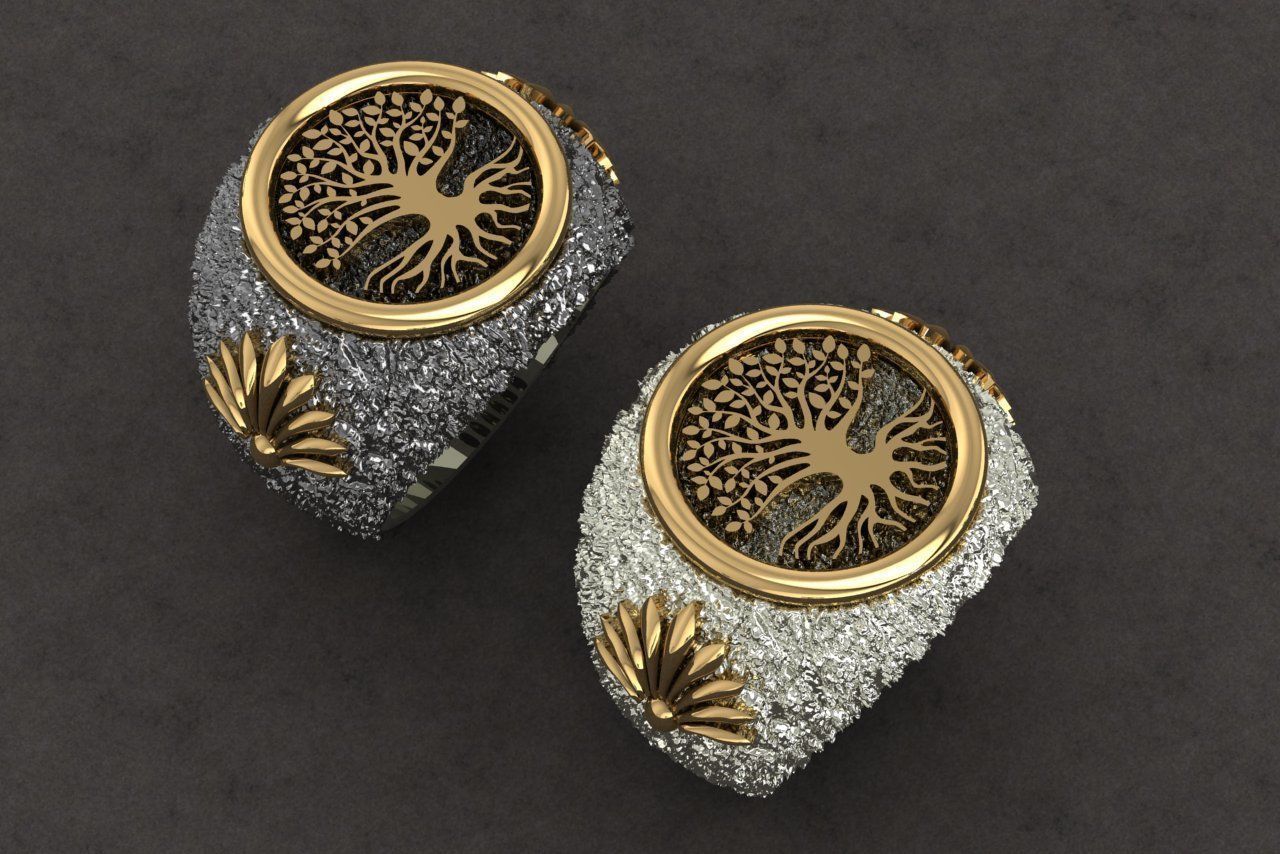 SYMBOL RINGS 3D Model Collection_5