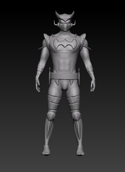  Jeeg Robot cyborg hiroshi  file stl obj per stampa 3d  3D print model_3