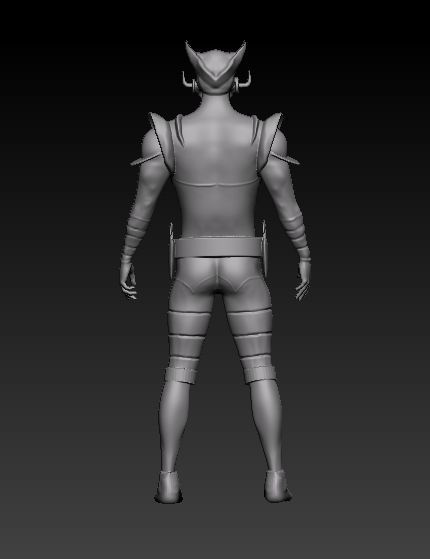  Jeeg Robot cyborg hiroshi  file stl obj per stampa 3d  3D print model_1