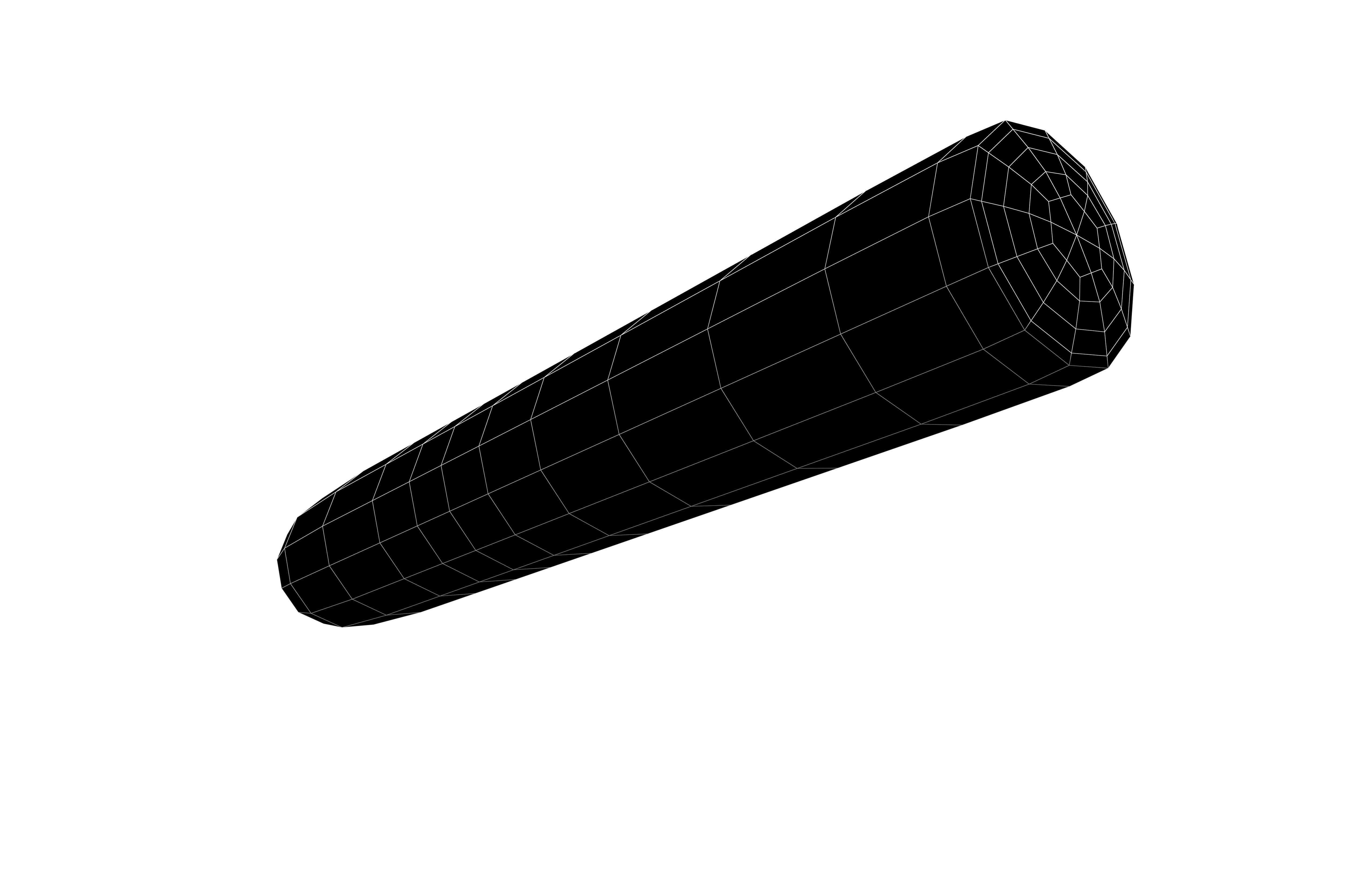 Cigar v1 002 Low-poly 3D model_5