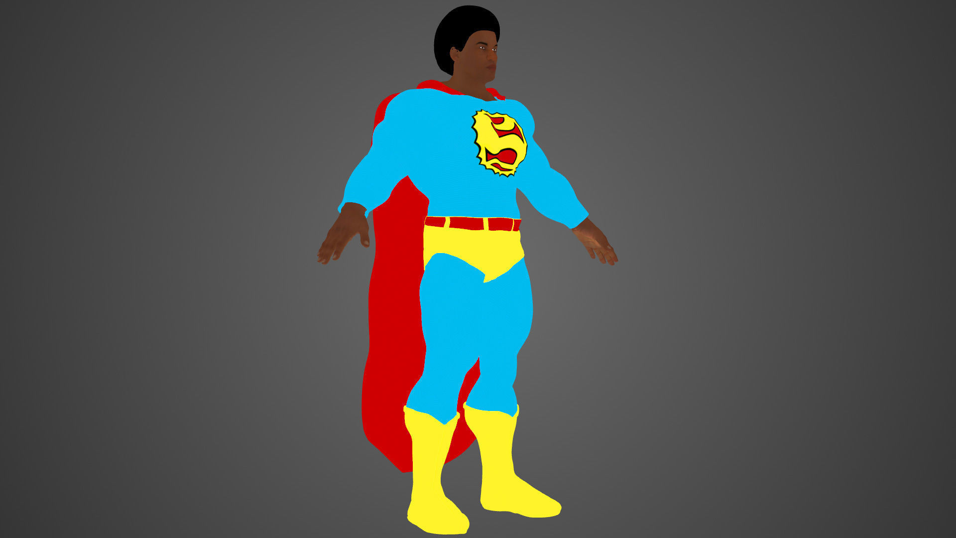Sunshine Superman 3D model_4