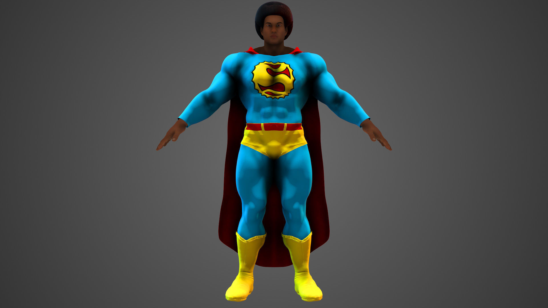 Sunshine Superman 3D model_6