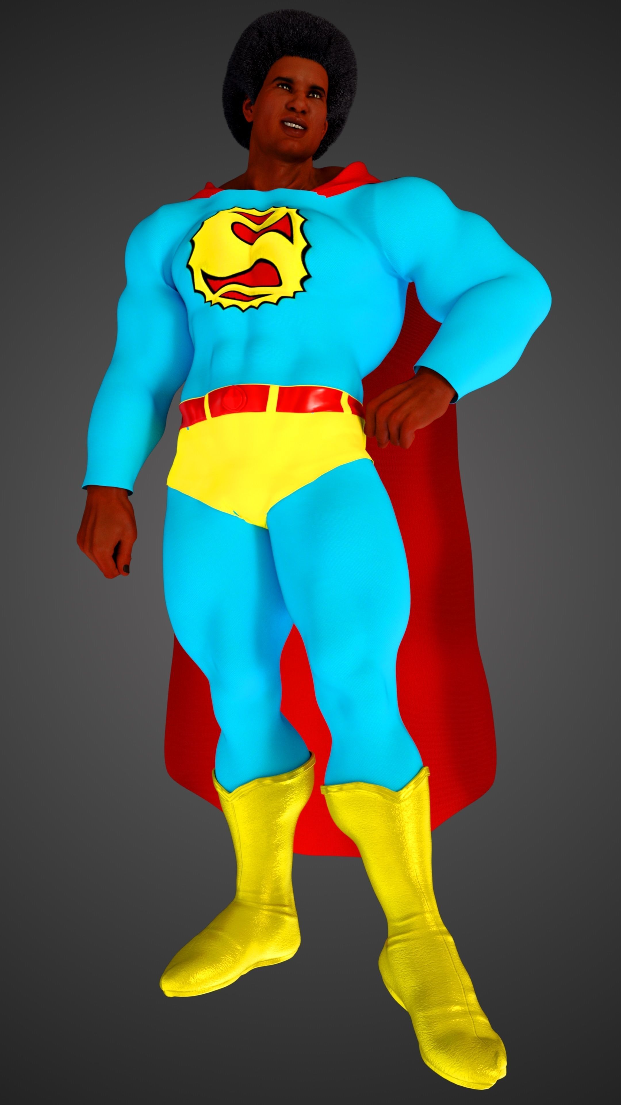 Sunshine Superman 3D model_13