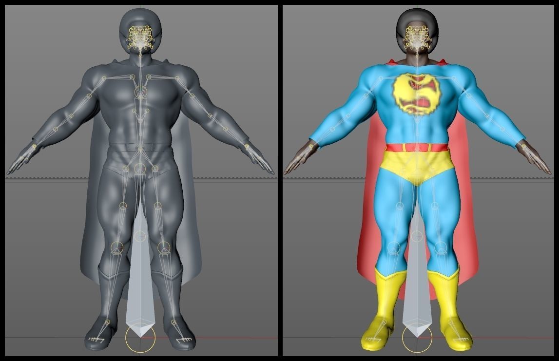 Sunshine Superman 3D model_11