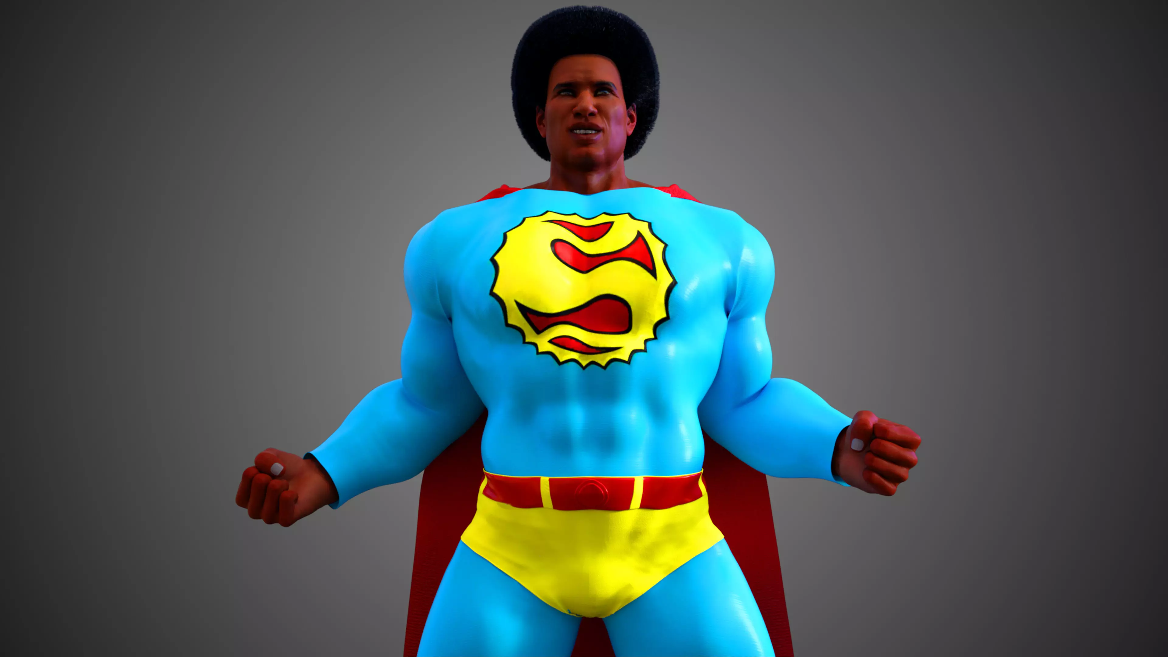 Sunshine Superman 3D model_0